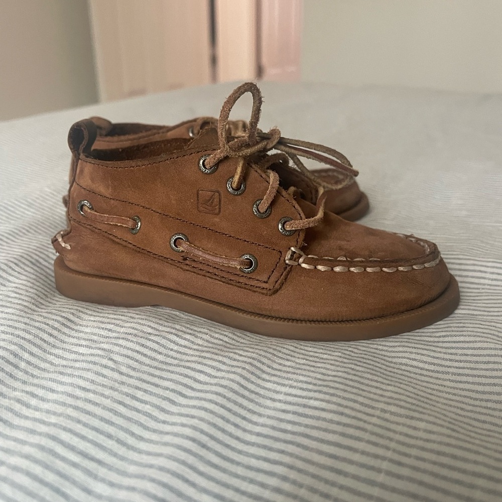 Sperry Kids Brown Boat Shoes